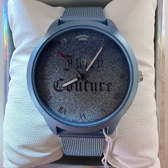 💙 NIB Juicy Couture Black Label Watch - Picture 1 of 4